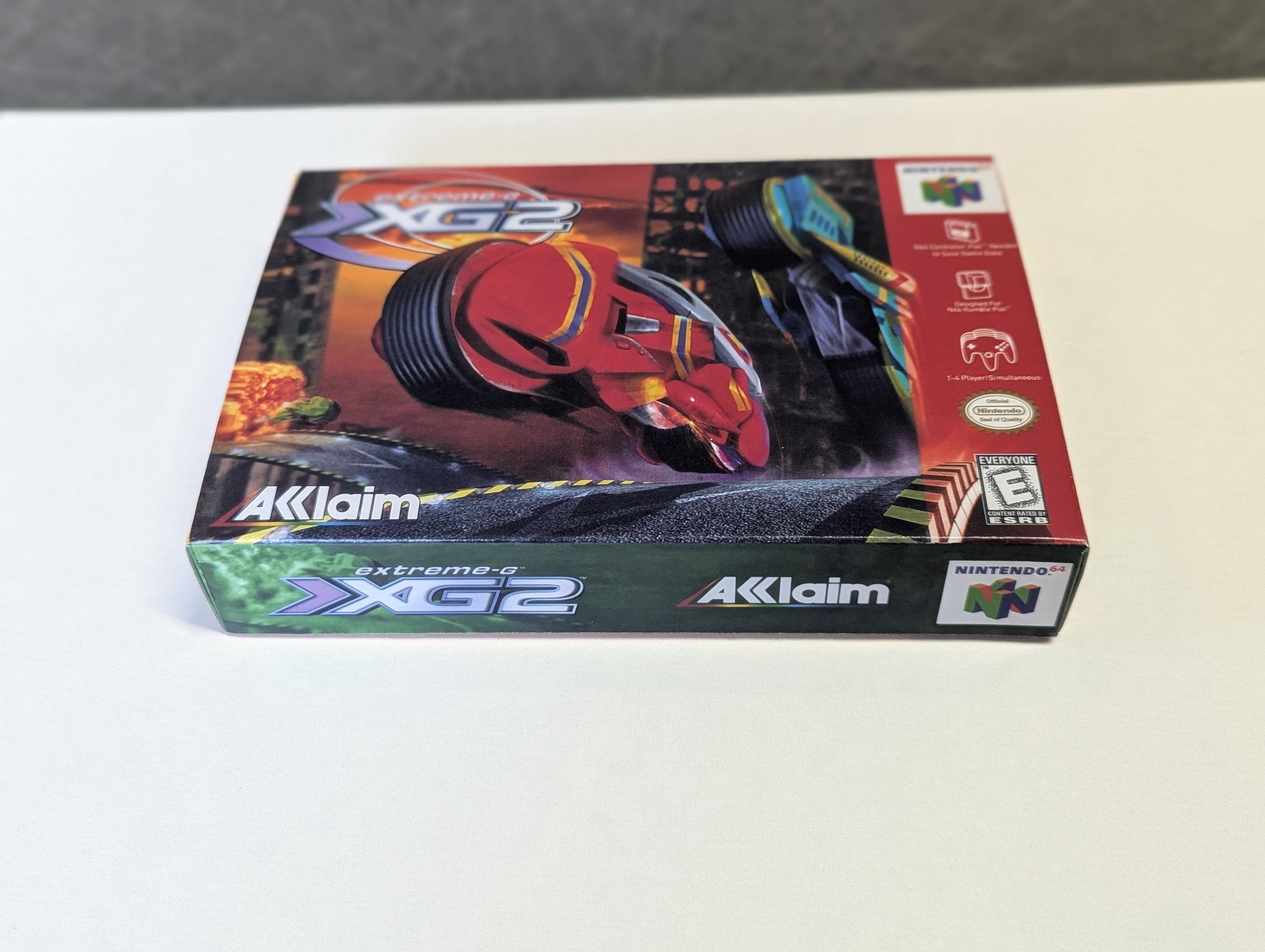 Extreme-G 2 交換用ボックス - N64 Nintendo 64 - 世界最高品質の 