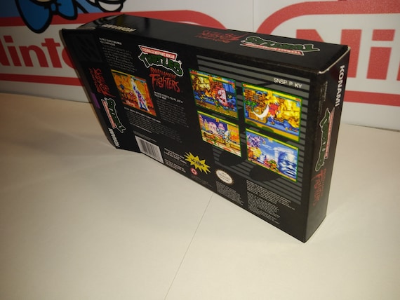 Teenage Mutant Ninja Turtles Tournament Fighters Replacement Box