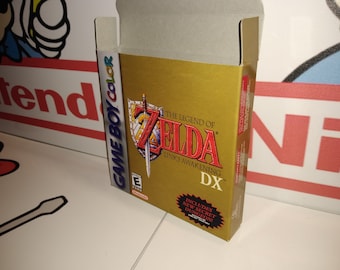Legend of Zelda Link's Awakening DX Replacement Box - Nintendo Game Boy - Highest Quality Boxes in the World!