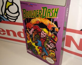 Vervangingsdoos Boulder Dash - Nintendo NES - Dozen van de hoogste kwaliteit ter wereld!