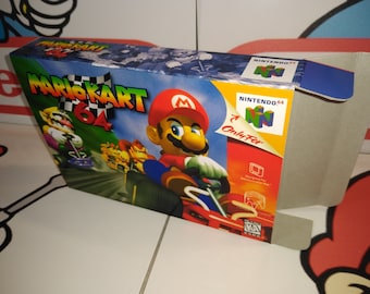 Mario Kart 64 Replacement Box - N64 Nintendo 64 - Highest Quality Boxes in the World!