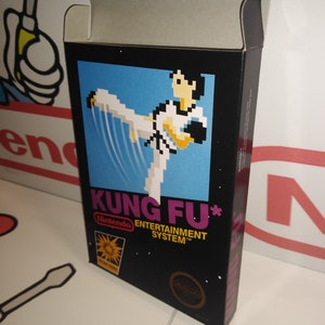 Kung Fu Replacement Box - Nintendo NES - Highest Quality Boxes in the World!