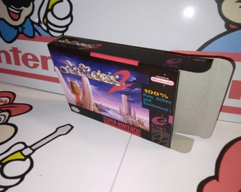 Act Raiser 2 Replacement Box - Super Nintendo SNES - Highest Quality Boxes in the World!