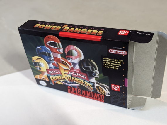 マイティ・モーフィン・パワーレンジャー スーパーファミコン マイティ