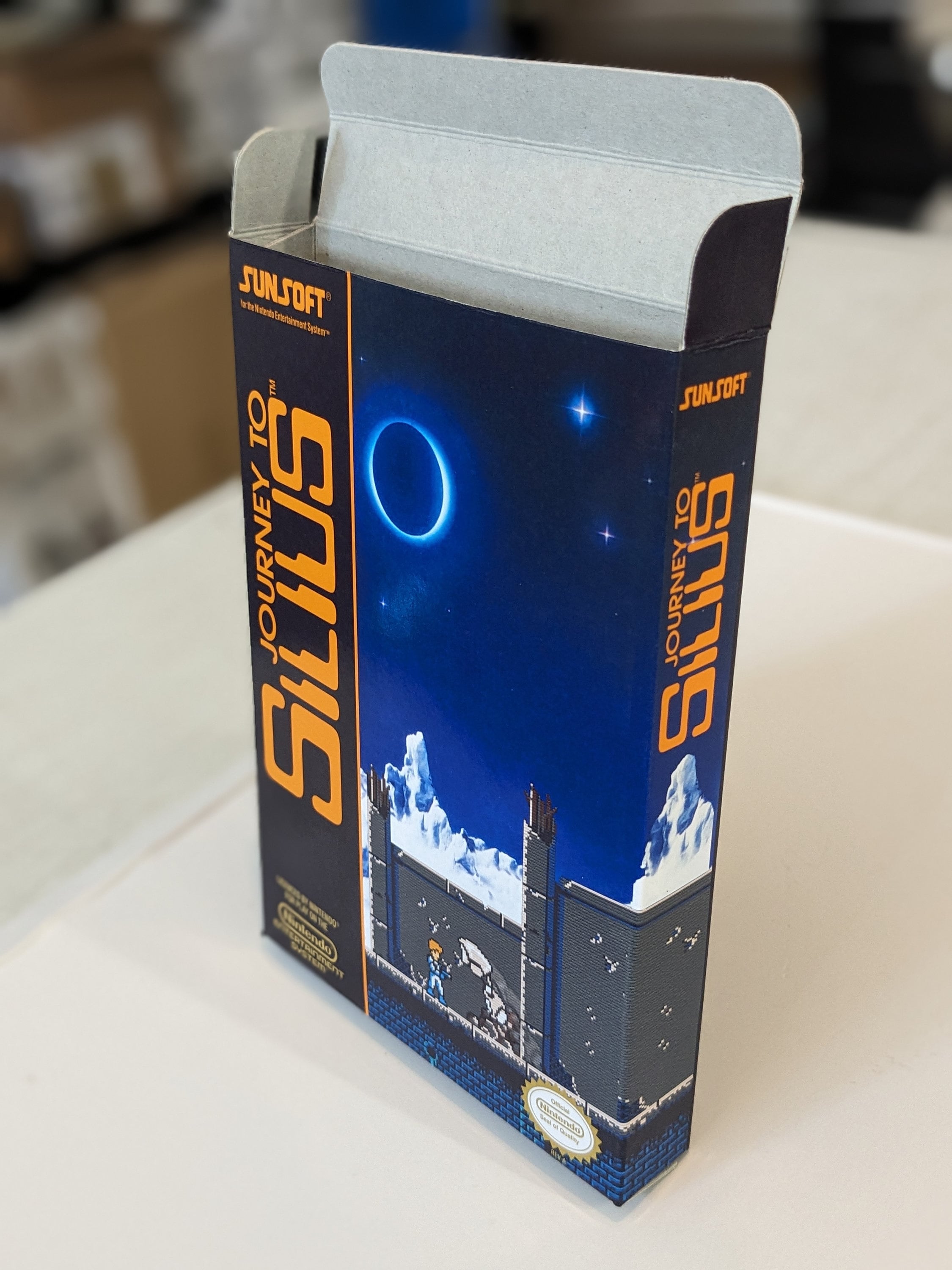 Journey to Silius Replacement Box - Nintendo NES - Highest Quality