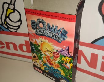 Bonk's Adventure-vervangende doos - Nintendo NES - dozen van de hoogste kwaliteit ter wereld!