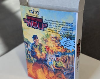 Caja de reemplazo Operation Wolf - Nintendo NES - ¡Cajas de la más alta calidad del mundo!