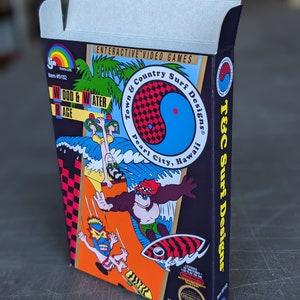 Town and Country T&C Surf Designs Replacement Box - Nintendo NES - Highest Quality Boxes in the World!
