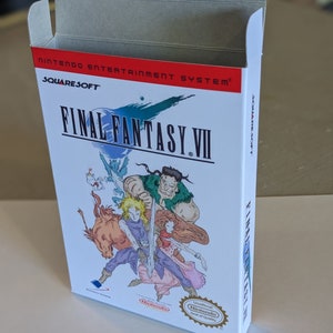 ファイナルファンタジー 7 VII 交換用ボックス - Nintendo NES - 世界最高品質のボックス!