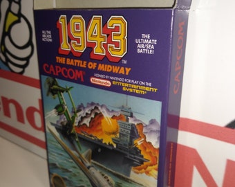 1943 The Battle of Midway Replacement Box - Nintendo NES - Highest Quality Boxes in the World!