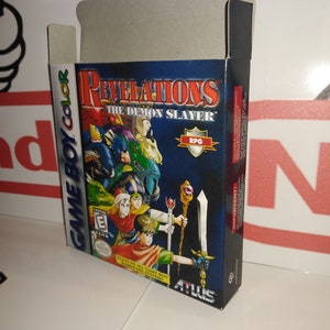 Revelations: Demon Slayer Replacement Box - Nintendo Game Boy - Highest Quality Boxes in the World!