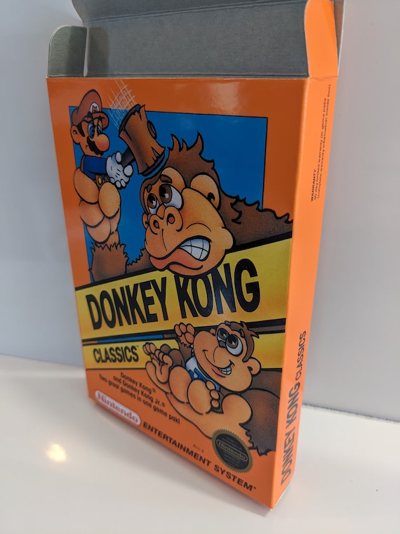 Donkey Kong Classics Replacement Box - Nintendo NES - Highest