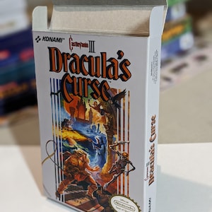 Castlevania III 3 Replacement Box - Nintendo NES - Highest Quality Boxes in the World!
