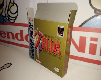 Legend of Zelda Link's Awakening Replacement Box - Nintendo Game Boy - Highest Quality Boxes in the World!