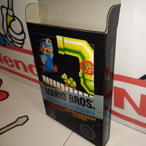 Mario Bros. Arcade Classics Series Replacement Box - Nintendo NES - Highest Quality Boxes in the World!