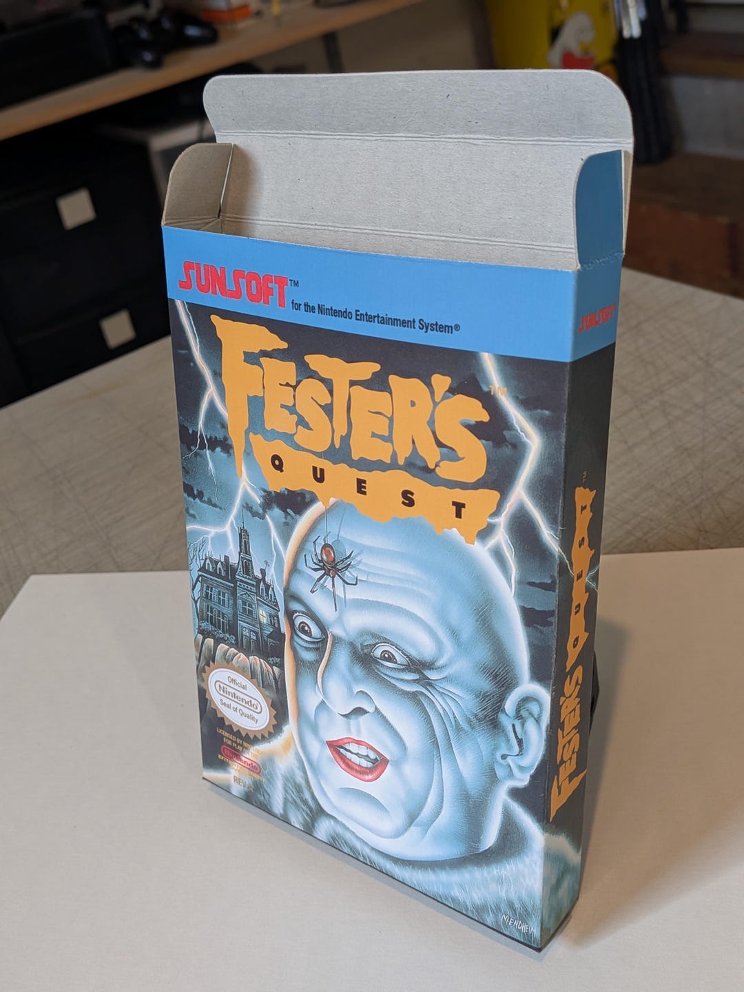 Fester's Quest Replacement Box - Nintendo NES - Highest Quality