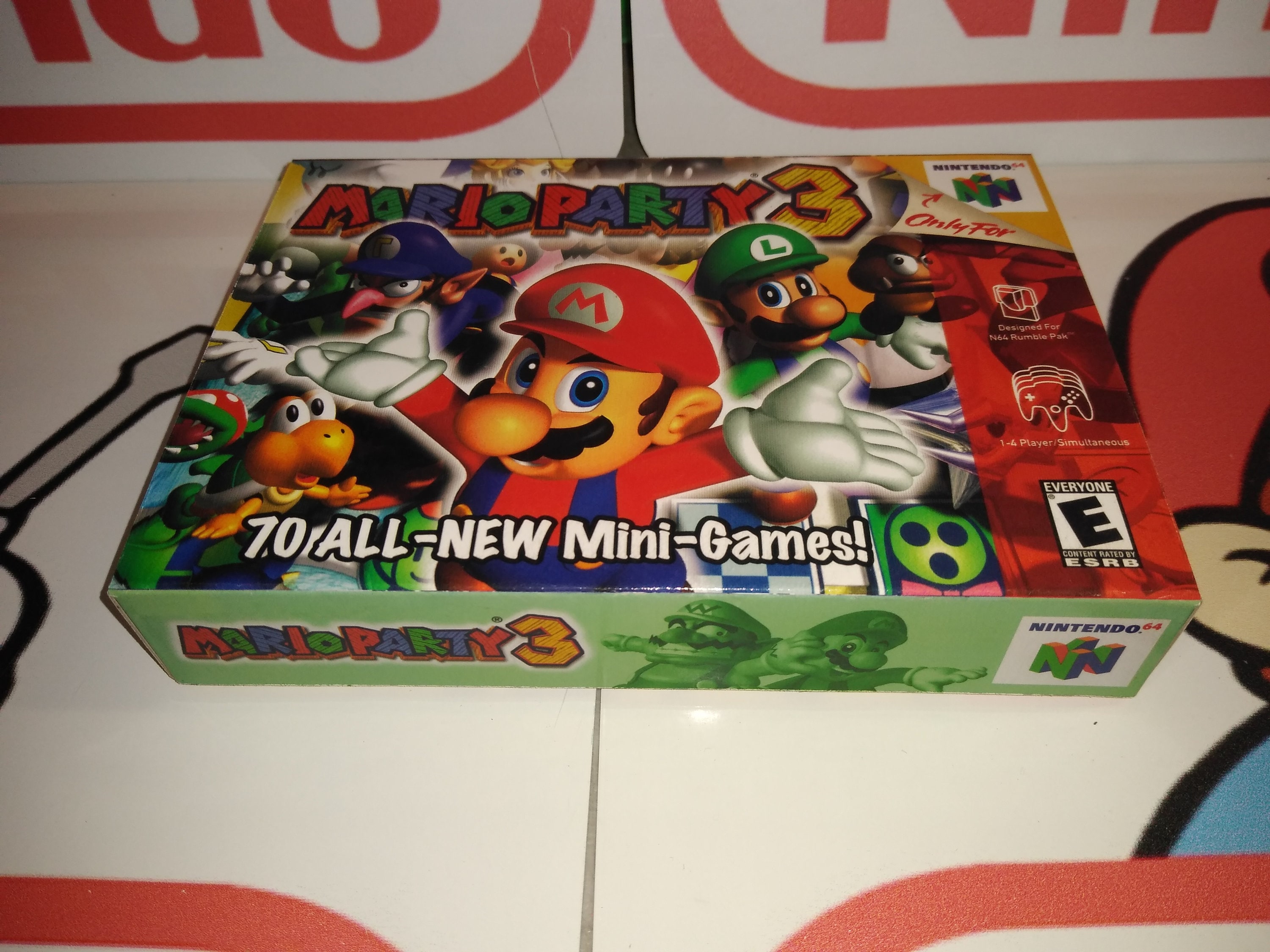 Mario Party 3 Replacement Box - N64 Nintendo 64 - Highest Quality