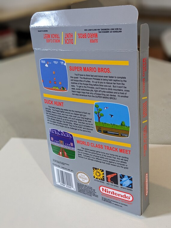 Super Mario Bros / Duck Hunt / World Class Track Meet Combo