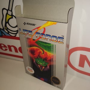 Caja de reemplazo Life Force - Nintendo NES - ¡Cajas de la más alta calidad del mundo!