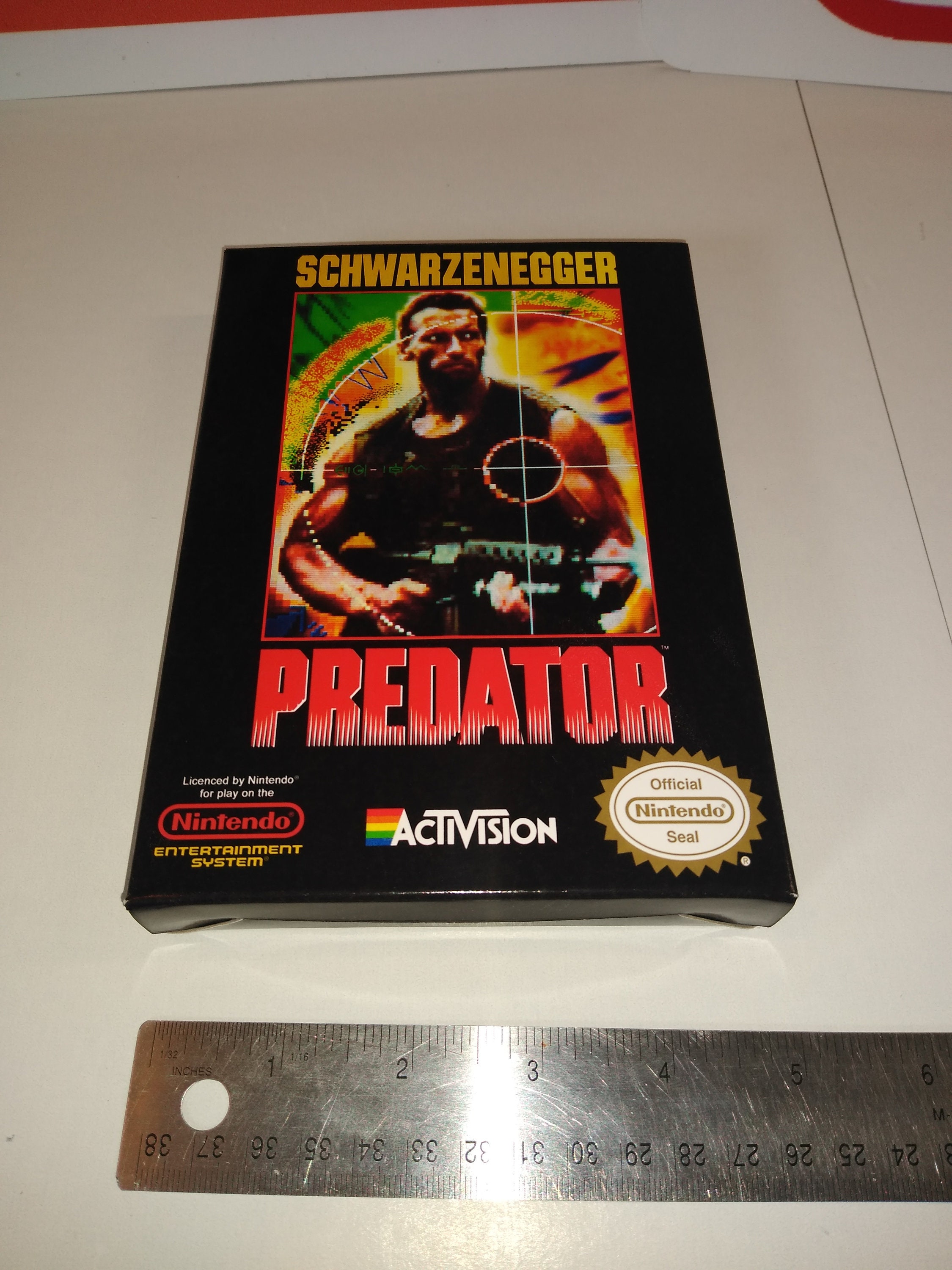 Nector Box Predator Replacement Box - Nintendo NES - Highest Quality Boxes in the ...