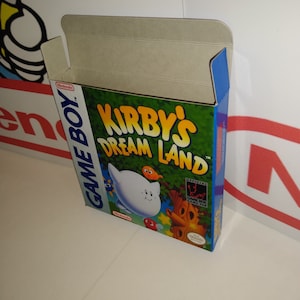 Kirby&#39;s Dream Land Replacement Box - Nintendo Game Boy - Highest Quality Boxes in the World!