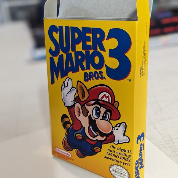 Super Mario Bros. 3 Replacement Box - Nintendo NES - Highest Quality Boxes in the World!