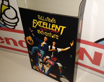 Vervangende doos Bill & Ted's Excellent Video Game Adventure - Nintendo NES - Dozen van de hoogste kwaliteit ter wereld!