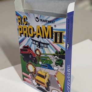 RC Pro Am II 2 Replacement Box - Nintendo NES - Highest Quality Boxes in the World!