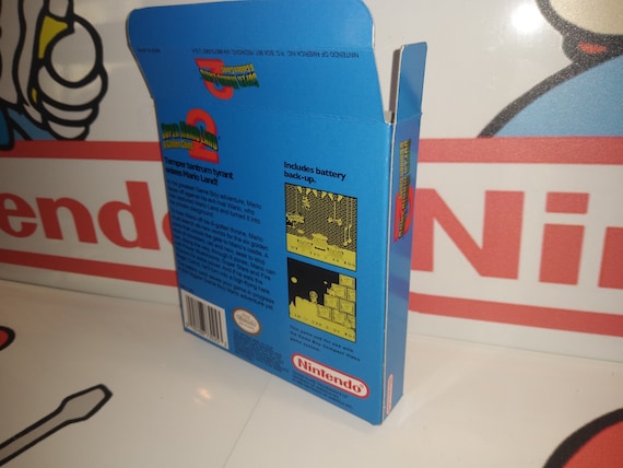 Super Mario Land 2 Replacement Box - Nintendo Game Boy - Highest