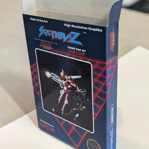 Section Z Replacement Box - Nintendo NES - Highest Quality Boxes in the World!