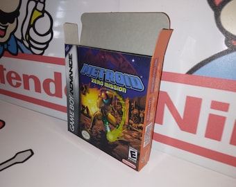 メトロイドフュージョン 日本版ゲームボーイアドバンス ボックス