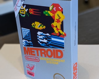 Metroid Replacement Box - Nintendo NES - Highest Quality Boxes in the World!