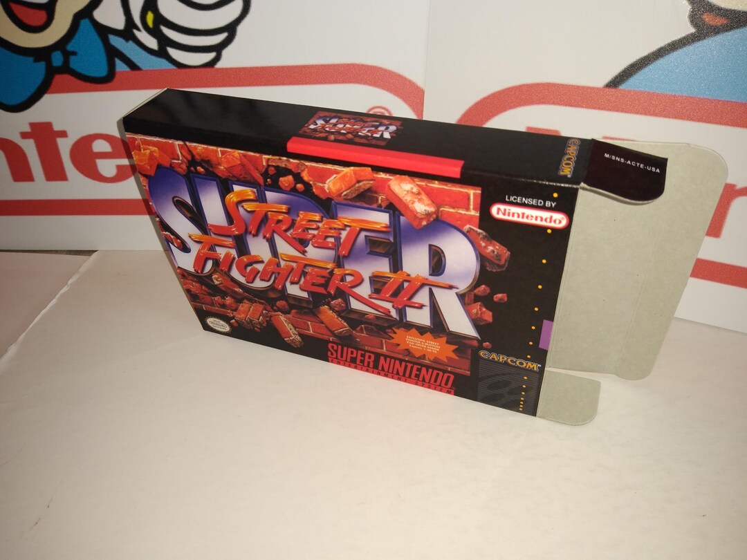 Super Street Fighter II 2 Replacement Box - Super Nintendo SNES