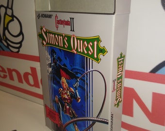Castlevania II (2): Simon's Quest Replacement Box - Nintendo NES - Highest Quality Boxes in the World!