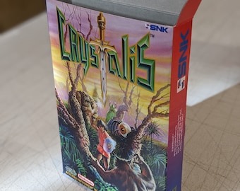 Crystalis | NTSC | Nintendo | NES | En | Reproduction Box - Etsy