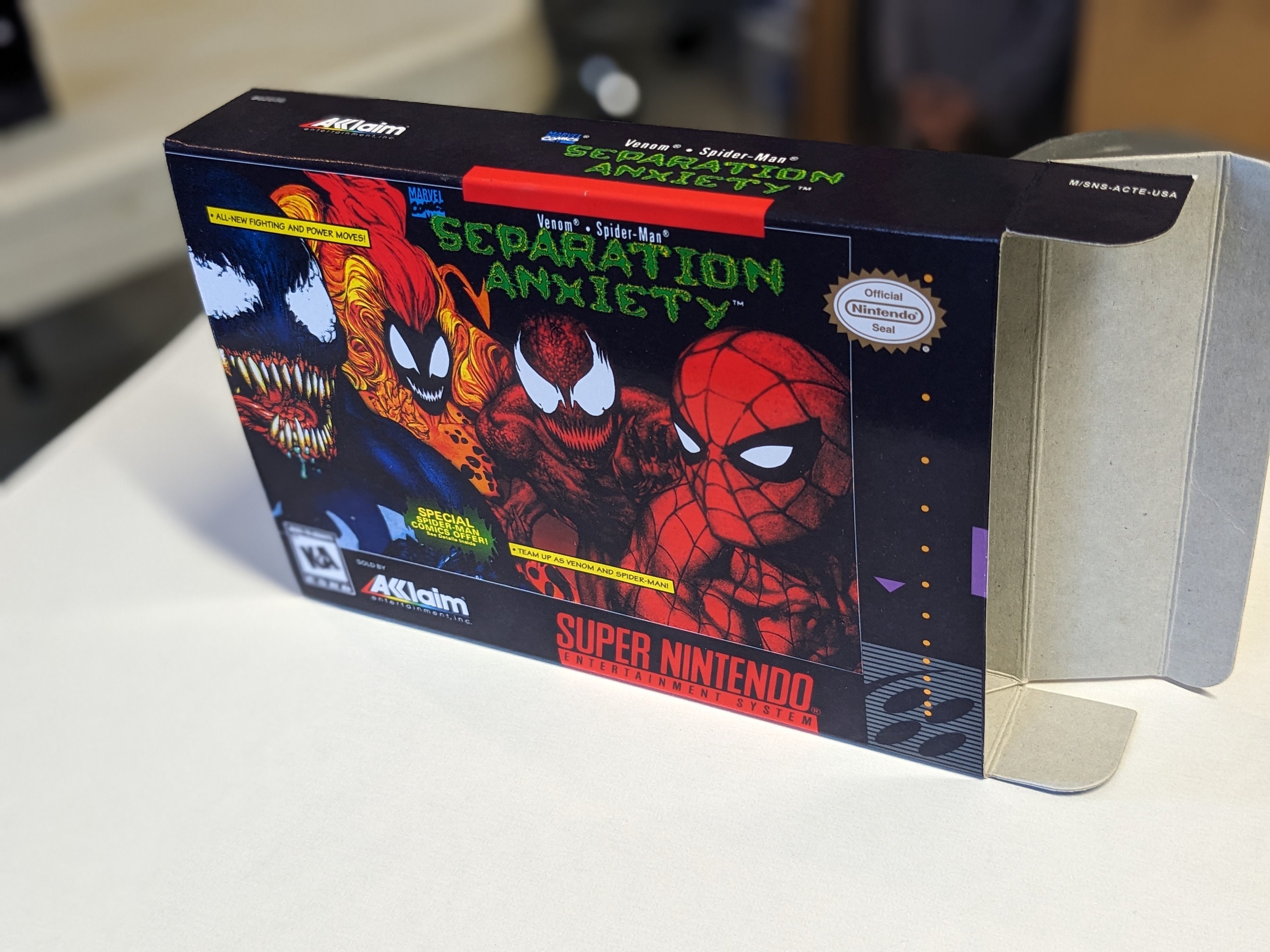 Venom-Spider-Man: Separation Anxiety (Super Nintendo