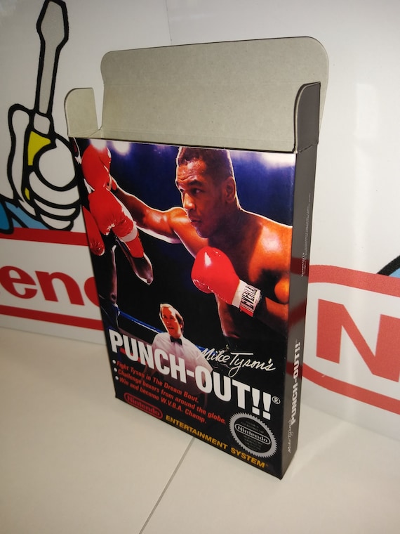 Mike Tyson's Punch Out!! Replacement Box - Nintendo NES - Highest