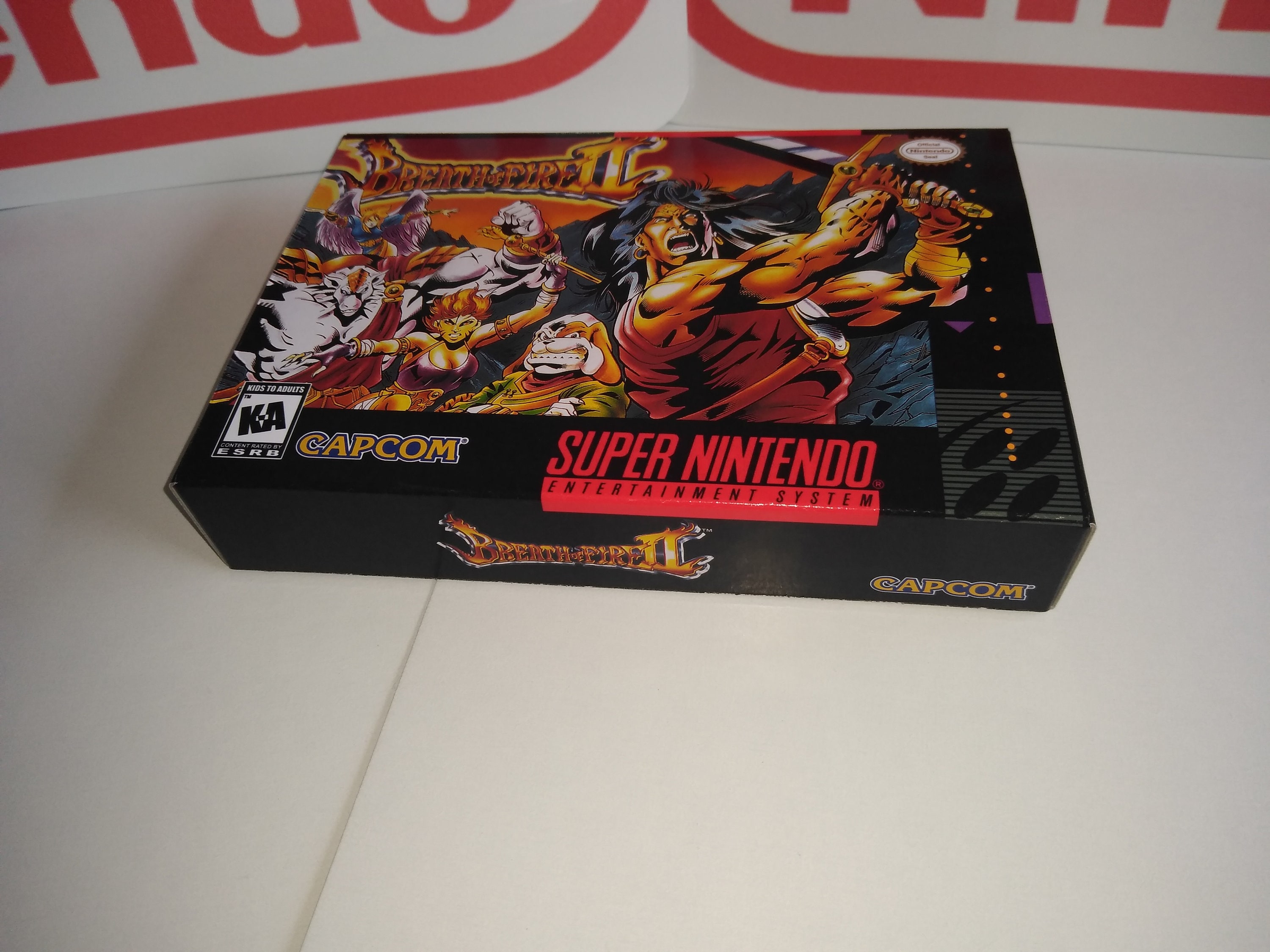 Breath of Fire II (2) Replacement Box - Super Nintendo SNES