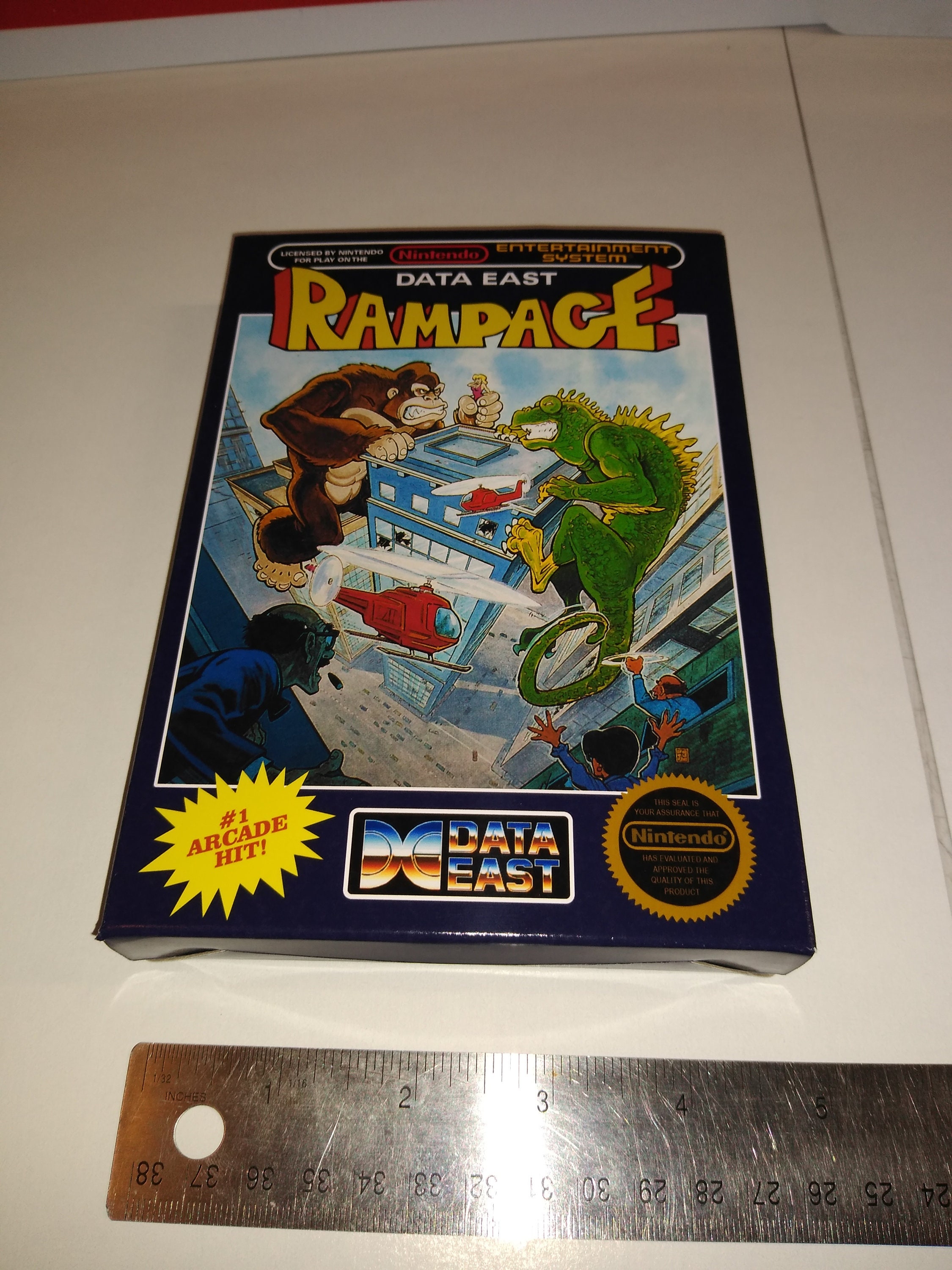 Rampage Replacement Box - Nintendo NES - Highest Quality Boxes in the ...