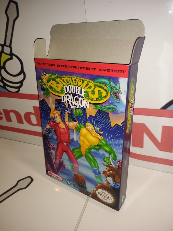 Battletoads Double Dragon Replacement Box - Nintendo NES - Highest