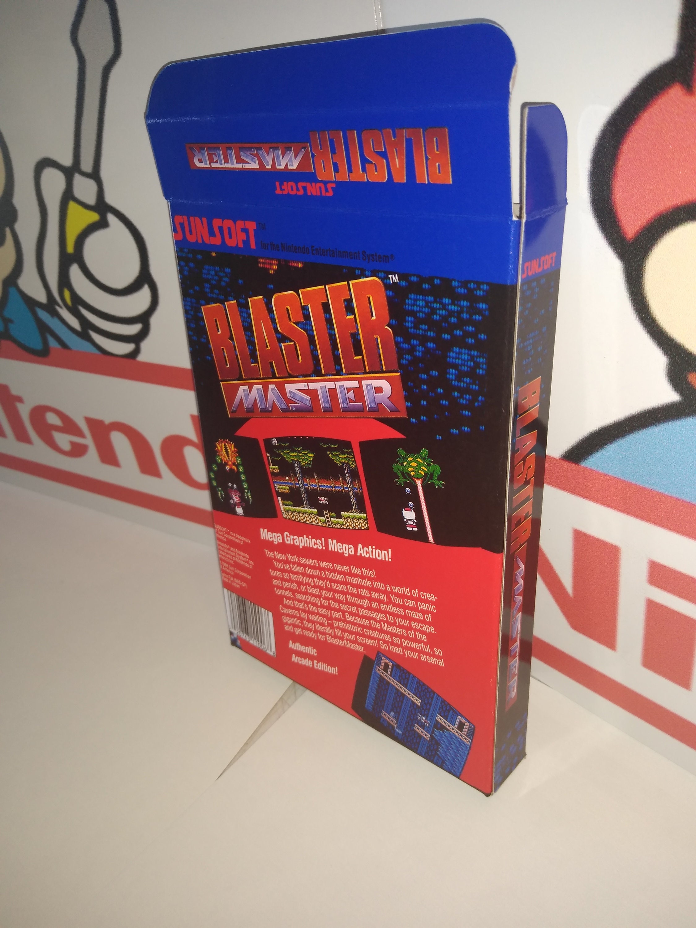 Blaster Master Replacement Box - Nintendo NES - Highest Quality Boxes ...