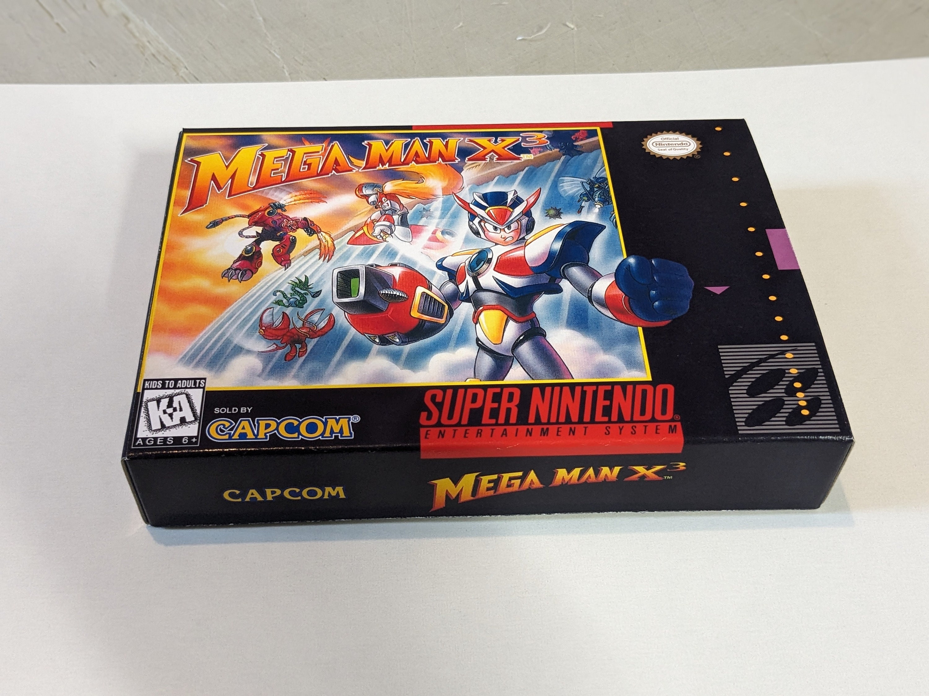 Mega Man X3 Replacement Box - Super Nintendo SNES - Highest