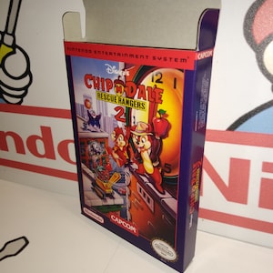 Chip 'n Dale Rescue Rangers 2 Replacement Box - Nintendo NES - Highest Quality Boxes in the World!