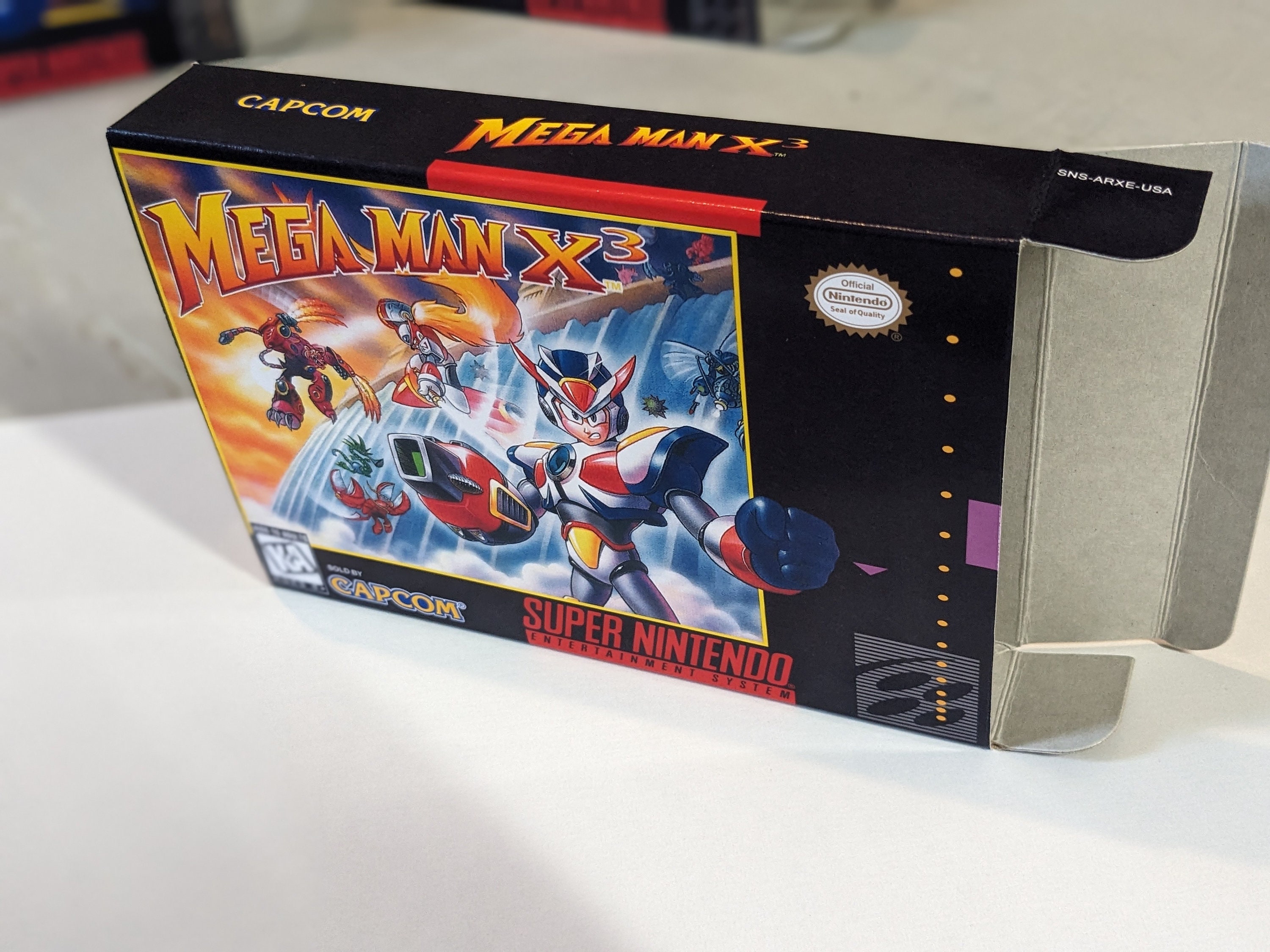Mega Man X3 Replacement Box - Super Nintendo SNES - Highest