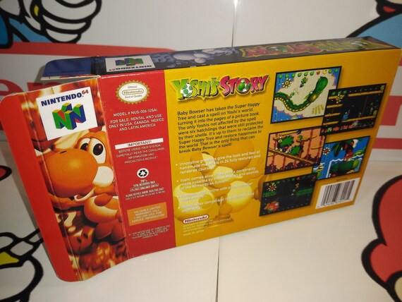 Yoshi's Story Replacement Box - N64 Nintendo 64 - Highest Quality