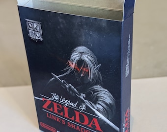 The Legend of Zelda Link's Shadow Replacement Box - Nintendo NES Romhack - Pudełka najwyższej jakości na świecie!