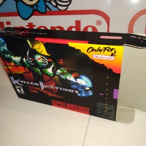 Killer Instinct Replacement Box - Super Nintendo SNES - Highest Quality Boxes in the World!