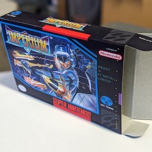 Imperium Replacement Box - Super Nintendo SNES - Highest Quality Boxes in the World!