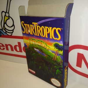 Star Tropics Replacement Box - Nintendo NES - Highest Quality Boxes in the World!