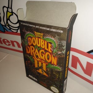 Double Dragon III 3 Replacement Box - Nintendo NES - Highest Quality Boxes in the World!